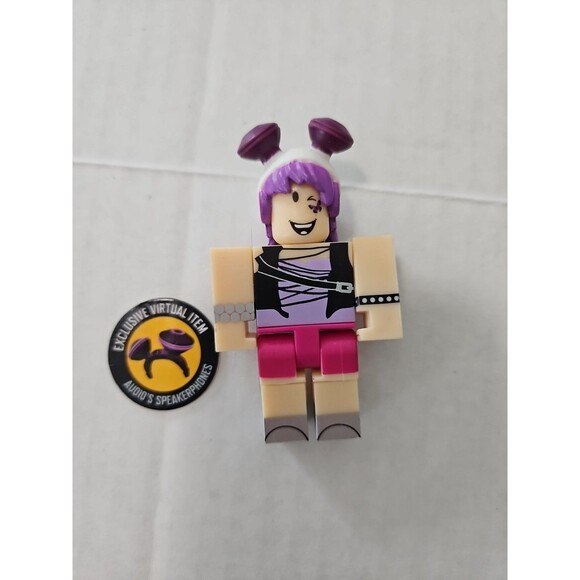 Mad Games Audio Action Figure W/ New Game Code For Audio's Speakerphones Roblox - Picture 1 of 4
